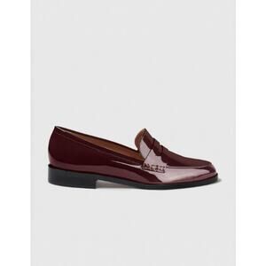 The Fold Carrara Loafer 25 Patent Oxblood Leather (Size 40)